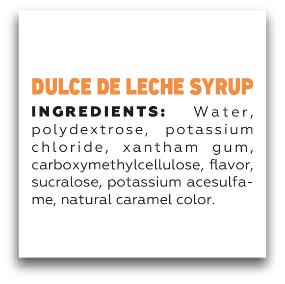 Dulce De Leche Syrup - Mrs Taste